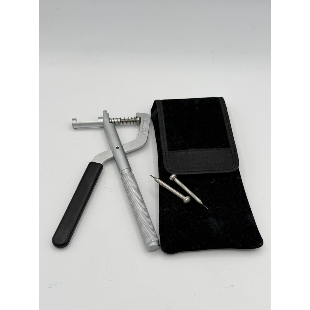 Citizen Watch Band Link Removal Sizing Tool Kit Pin Punches With Pouch